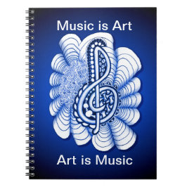 Cuaderno La música es arte