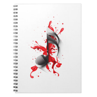 Cuaderno la música es mi vida
