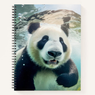 Cuaderno La naturaleza de la diversión animal de Panda juga