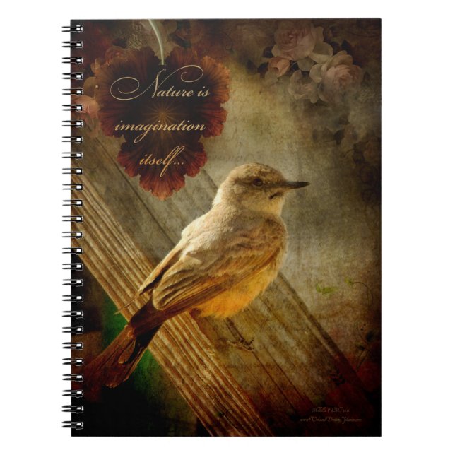 Cuaderno La naturaleza es imaginación (Frente)