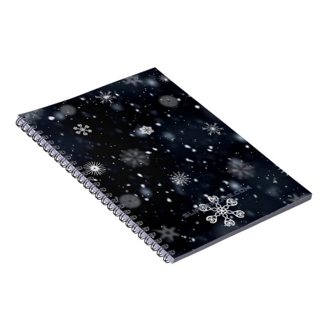 Cuaderno La Navidad de SlipperyJoe es mágica y pacífica en  (Lado Derecho)