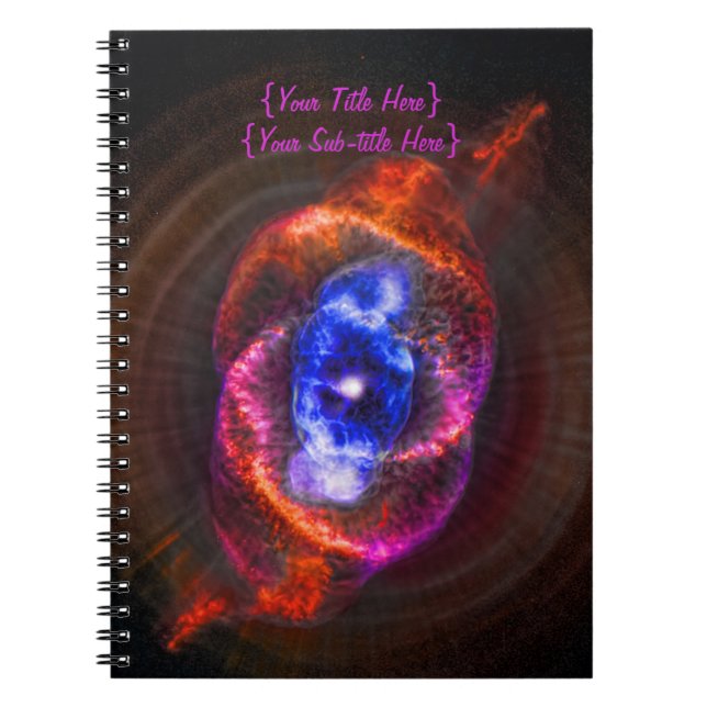 Cuaderno La nebulosa del ojo de gatos (Frente)