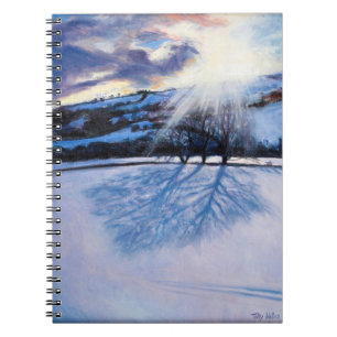 Cuaderno La nieve sombrea 2009