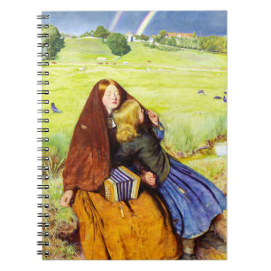 Cuaderno La niña ciega por John Everett Millais