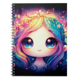 Cuaderno La niña del arcoíris