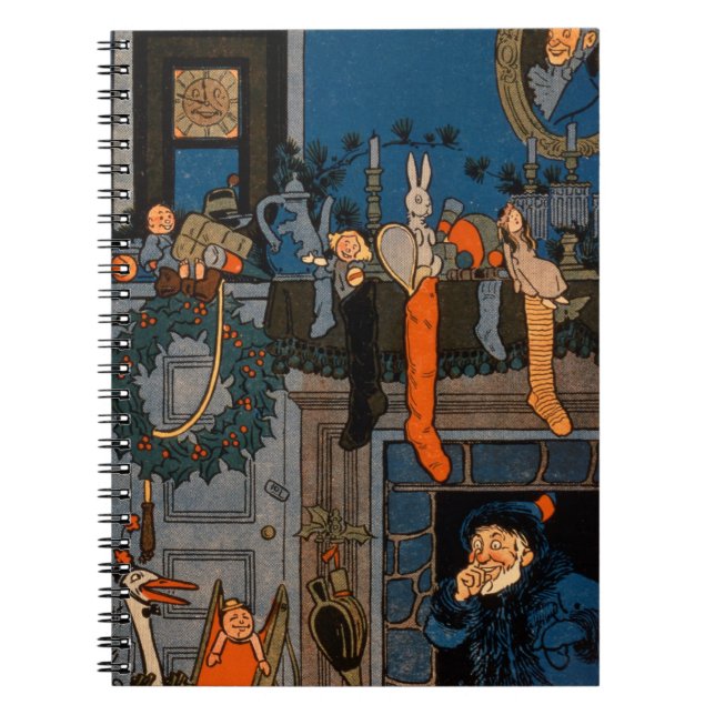 Cuaderno La noche antes del navidad, por Denlow, 1903 (Frente)