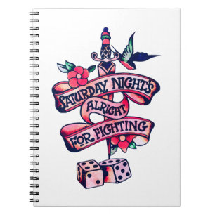 Cuaderno La noche del sábado está bien para luchar