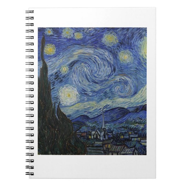 Cuaderno La Noche Estrellada (Frente)