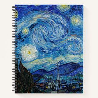 Cuaderno La Noche Estrellada (1889) por Vincent Van Gogh