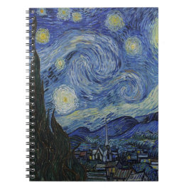 Cuaderno La noche estrellada de Van Gogh