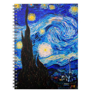 Cuaderno La noche estrellada de Vincent Van Gogh