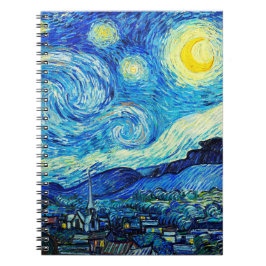 Cuaderno La noche estrellada de Vincent Van Gogh