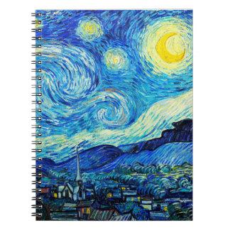 Cuaderno La noche estrellada de Vincent Van Gogh