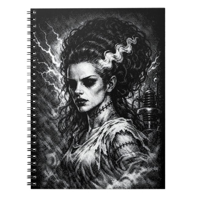 Cuaderno La Novia de Frankenstein — Resucitada por BurnsEnE (Frente)