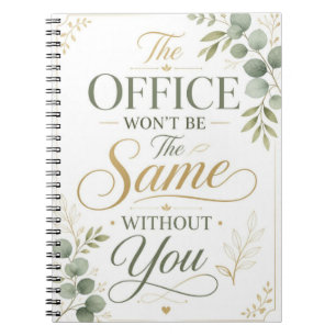 Cuaderno La Oficina Personalizada No Será la Misma
