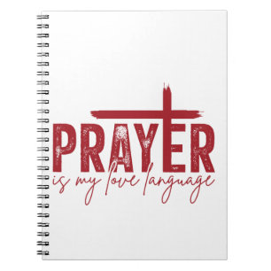 Cuaderno La oración es mi idioma del amor Oración cristia