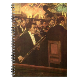 Cuaderno La Orquesta de la Ópera de Edgar Degas, Arte Antig