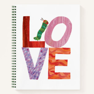 Cuaderno La oruga muy hambrienta   AMOR