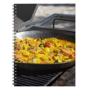 Cuaderno La paella se cocina a la parrilla