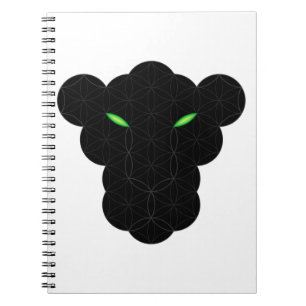 Cuaderno La Pantera Negra De La Vida - Animales Sagrados 01