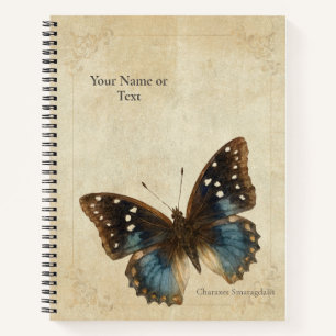 Cuaderno La Paradoja del Zafiro: Charaxes Smaragdalis