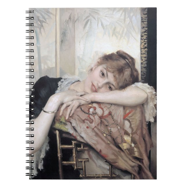Cuaderno La París de Albert Edelfelt 1883 (Frente)