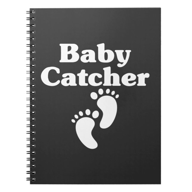 Cuaderno La partera de Baby Catcher Cute Doula (Frente)