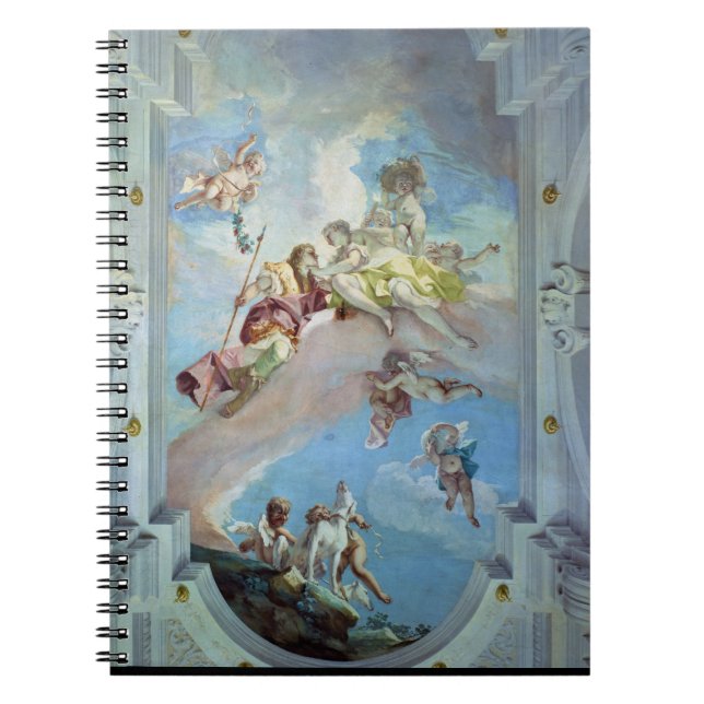 Cuaderno La partida de Venus de Adonis, 1707-08 (fresco) (Frente)