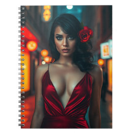 Cuaderno La pasión de los escarlata - The Lady in Red Journ