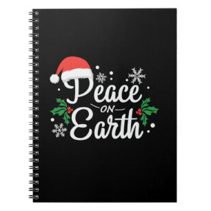 Cuaderno La paz de Navidad en la Tierra