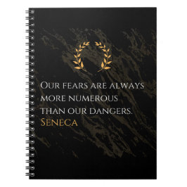 Cuaderno La percepción de Séneca: miedo comparado con pelig