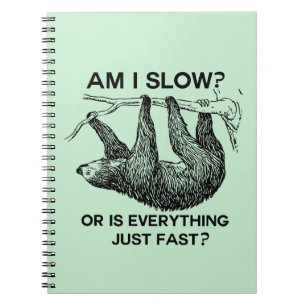 Cuaderno ¿La pereza es yo se reduce?
