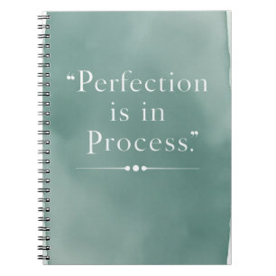 Cuaderno La perfección está en el proceso