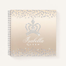 Cuaderno La perla de la corona, un glamur brillante