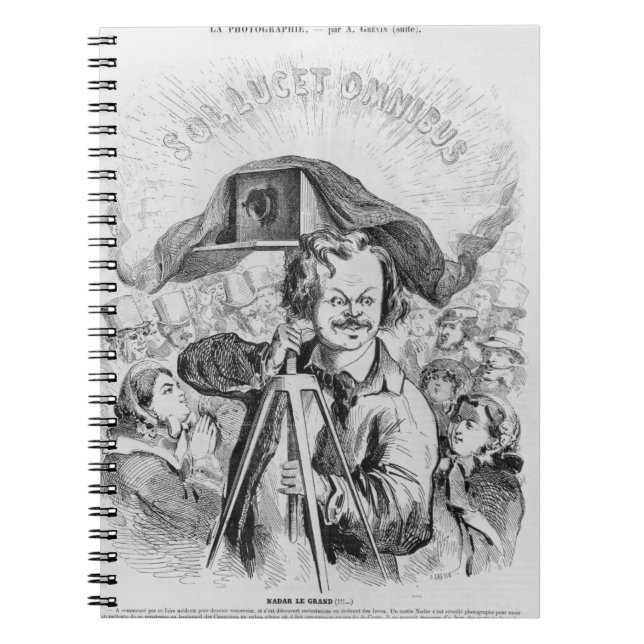 Cuaderno "La Photographie, Nadar (1820-1910) le magnífico (Frente)