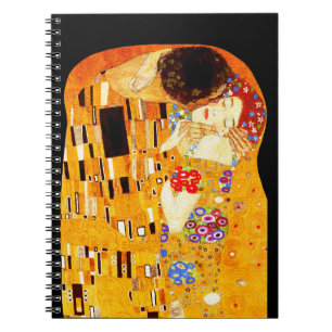 Cuaderno La pintura del beso de Gustav Klimt