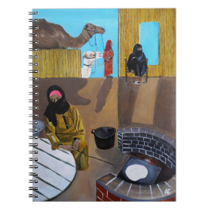 Cuaderno La pintura Mujeres beduinas de Alfred Fox