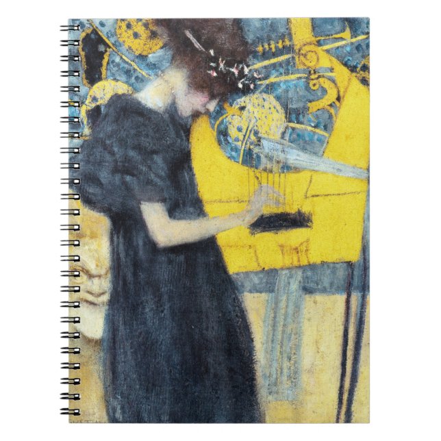 Cuaderno La pintura musical de Gustav Klimt (Frente)