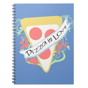 Cuaderno La pizza es amor