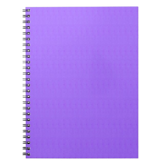 Cuaderno La plantilla en blanco púrpura DIY de la textura (Frente)