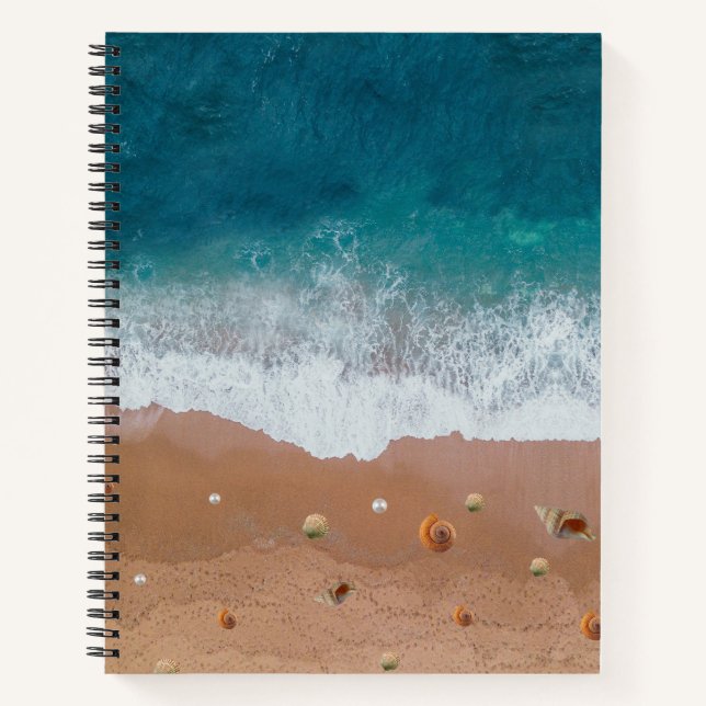 CUADERNO LA PLAYA DE SEASCAPE REVELA VACACIONES DE VERANO (Anverso)