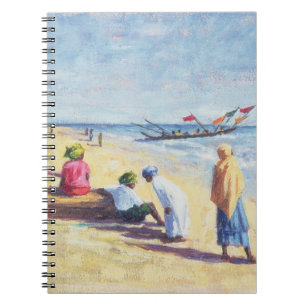 Cuaderno La playa en Abene Senegal 1997