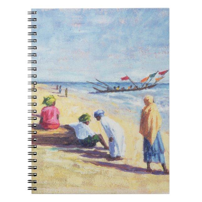 Cuaderno La playa en Abene Senegal 1997 (Frente)