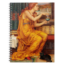 La poción del amor - Pintura de Evelyn De Morgan