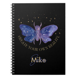 Cuaderno La polilla celeste personalizada