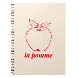 Cuaderno la pomme