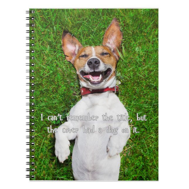 Cuaderno La Portada Tenía un Perro (Frente)