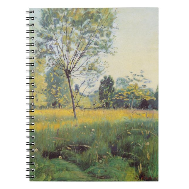 Cuaderno La pradera dorada (por Ferdinand Hodler) (Frente)