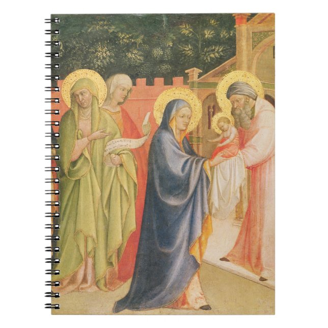 Cuaderno La presentación en el templo (Frente)