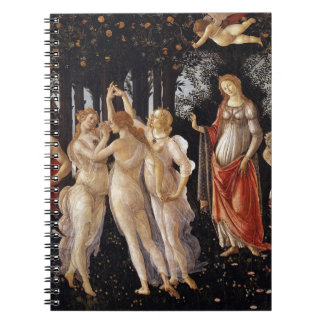 Cuaderno La Primavera de Sandro Botticelli